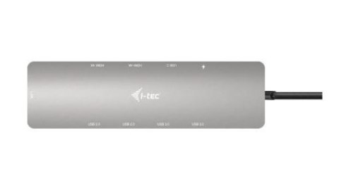 Stacja dokująca USB-C Metal Nano 2x HDMI Display + Power Delivery 100W Stacja dokująca USB-C Metal Nano 2x HDMI Display + Power Delivery 100W
