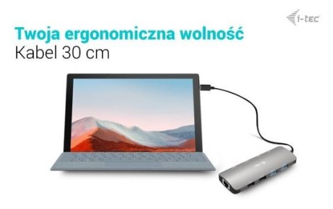 Stacja dokująca USB-C Metal Nano 2x HDMI Display + Power Delivery 100W Stacja dokująca USB-C Metal Nano 2x HDMI Display + Power Delivery 100W