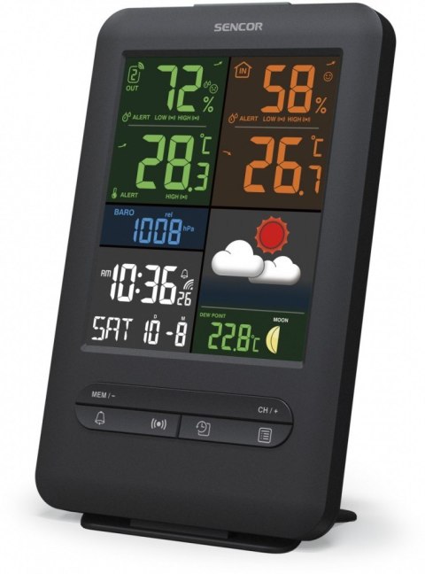 Stacja pogody SWS 7300 wys LCD kolor 13,8 cm Stacja pogody SWS 7300 wys LCD kolor 13,8 cm