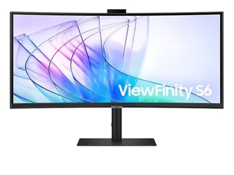 Monitor 34 cale ViewFinity S65VC VA 3440x1440 UWQHD 21:9 1xHDMI 1xDP 1xUSB-C (90W) 2xUSB 3.0 LAN (RJ45) 5ms HAS Webcam głośniki Monitor 34 cale ViewFinity S65VC VA 3440x1440 UWQHD 21:9 1xHDMI 1xDP 1xUSB-C (90W) 2xUSB 3.0 LAN (RJ45) 5ms HAS Webcam głośniki