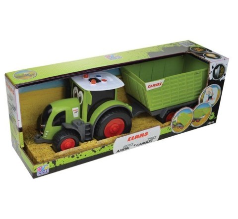 Happy People Traktor Claas z przyczepą Happy People Traktor Claas z przyczepą