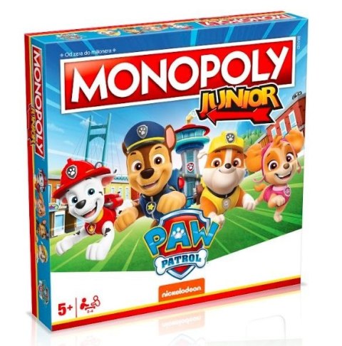 Gra Monopoly Junior Psi Patrol Gra Monopoly Junior Psi Patrol