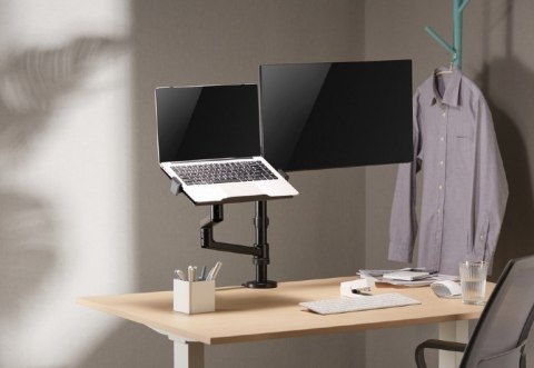 Uchwyt do monitora max 27\'\' i laptop do 17\'\' Uchwyt do monitora max 27\'\' i laptop do 17\'\'