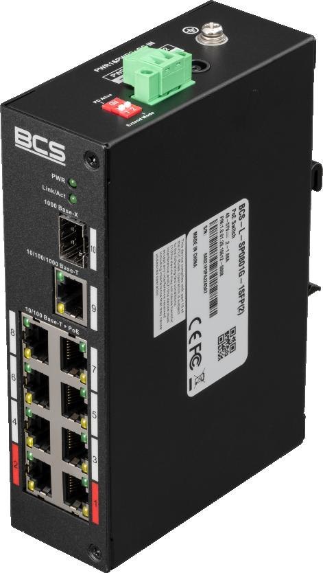 Switch PoE BCS LINE BCS-L-SP0801G-1SFP(2) Switch PoE BCS LINE BCS-L-SP0801G-1SFP(2)