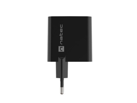 Ładowarka sieciowa Ribera GAN 1X USB-A + 1X USB-C 65W Czarna Ładowarka sieciowa Ribera GAN 1X USB-A + 1X USB-C 65W Czarna