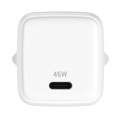 Ładowarka sieciowa USB C 45W 3A Power delivery 3.0 QC3.0 Biała Ładowarka sieciowa USB C 45W 3A Power delivery 3.0 QC3.0 Biała