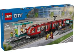 Klocki City 60423 Tramwaj miejski ze stacją