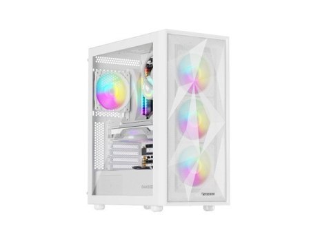 Obudowa Genesis Diaxid 605 ARGB MIDI TOWER USB-C Biała Obudowa Genesis Diaxid 605 ARGB MIDI TOWER USB-C Biała