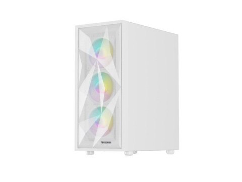Obudowa Genesis Diaxid 605 ARGB MIDI TOWER USB-C Biała Obudowa Genesis Diaxid 605 ARGB MIDI TOWER USB-C Biała