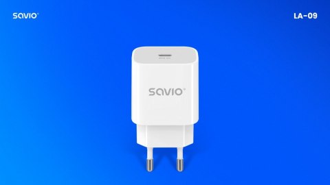 Ładowarka sieciowa 20W LA-09 USB-C QC, PD 3.0 Ładowarka sieciowa 20W LA-09 USB-C QC, PD 3.0