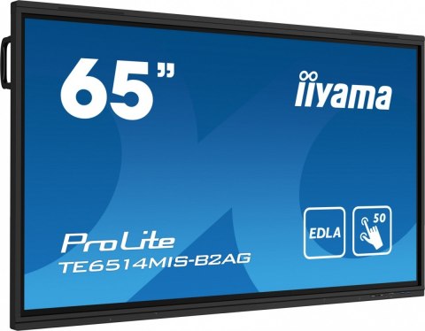 Monitor interaktywny 65 cali TE6514MIS-B2AG, INFRARED,50pkt,VA,4K, 7H,WiFi,MIC,USB, ANDROID 13, Google EDLA Monitor interaktywny 65 cali TE6514MIS-B2AG, INFRARED,50pkt,VA,4K, 7H,WiFi,MIC,USB, ANDROID 13, Google EDLA