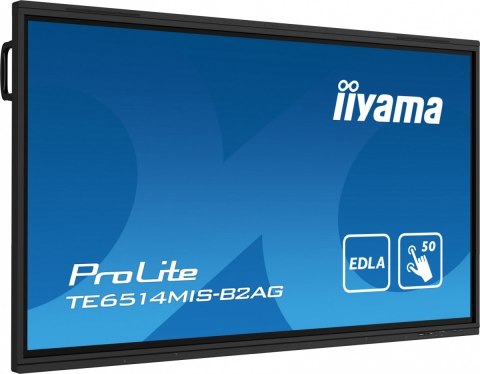 Monitor interaktywny 65 cali TE6514MIS-B2AG, INFRARED,50pkt,VA,4K, 7H,WiFi,MIC,USB, ANDROID 13, Google EDLA Monitor interaktywny 65 cali TE6514MIS-B2AG, INFRARED,50pkt,VA,4K, 7H,WiFi,MIC,USB, ANDROID 13, Google EDLA