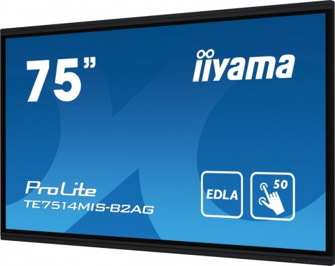 Monitor interaktywny 75 cali TE7514MIS-B2, INFRARED,50pkt,VA,4K,7H,WiFi,MIC,USB ANDROID 13, Google EDLA Monitor interaktywny 75 cali TE7514MIS-B2, INFRARED,50pkt,VA,4K,7H,WiFi,MIC,USB ANDROID 13, Google EDLA
