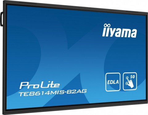 Monitor interaktywny 86 cali TE8614MIS-B2, INFRARED,50pkt,VA,4K, 7H,WiFi,MIC,USB ANDROID 13, Google EDLA Monitor interaktywny 86 cali TE8614MIS-B2, INFRARED,50pkt,VA,4K, 7H,WiFi,MIC,USB ANDROID 13, Google EDLA