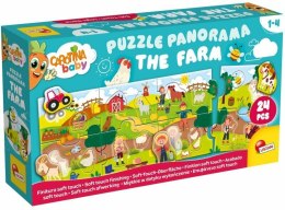 Układanka Carotina Baby Puzzle panorama - Farma
