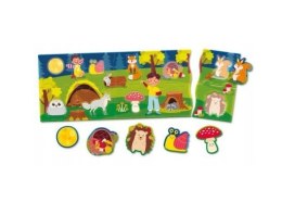 Układanka Carotina Baby Puzzle panorama - Las