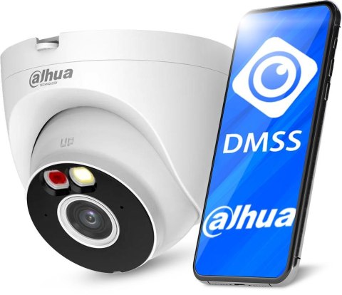 Kamera kopułowa bezprzewodowa Wifi Dahua T4A-PV Smart Dual Light,Mikrofon,Głośnik Kamera kopułowa bezprzewodowa Wifi Dahua T4A-PV Smart Dual Light,Mikrofon,Głośnik