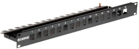 Obudowa do szafy RACK 19' na 4 kanałowe moduły przepięciowe EWIMAR PTU/PTF-6-RACK Obudowa do szafy RACK 19' na 4 kanałowe moduły przepięciowe EWIMAR PTU/PTF-6-RACK