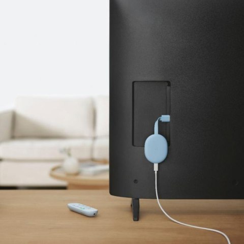 Odtwarzacz multimedialny Google Chromecast 4K z Google TV Niebieski Odtwarzacz multimedialny Google Chromecast 4K z Google TV Niebieski