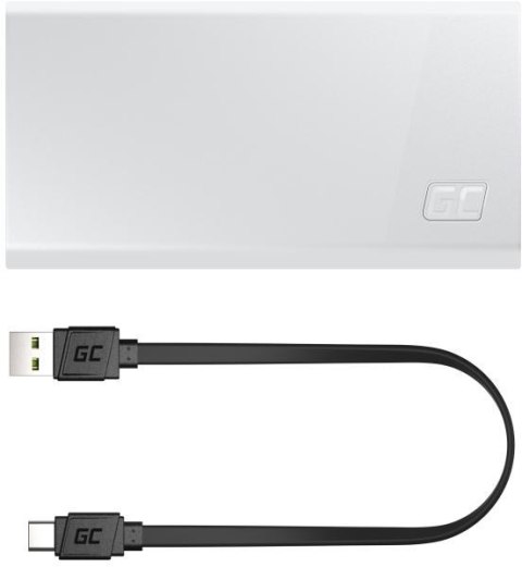 POWERBANK Green Cell PowerPlay20S 20000mAh PD 22,5W QC 3.0 3x USB-C BIAŁY POWERBANK Green Cell PowerPlay20S 20000mAh PD 22,5W QC 3.0 3x USB-C BIAŁY