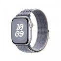 Opaska sportowa Nike w kolorze szarym/niebieskim do koperty 42 mm