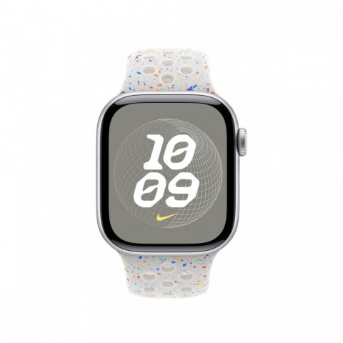 Pasek sportowy Nike w kolorze czystej platyny do koperty 40 mm - rozmiar M/L Pasek sportowy Nike w kolorze czystej platyny do koperty 40 mm - rozmiar M/L