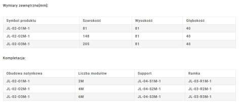 RAMKA 2M 03-R2M-1 (JAVEL) RAMKA 2M 03-R2M-1 (JAVEL)