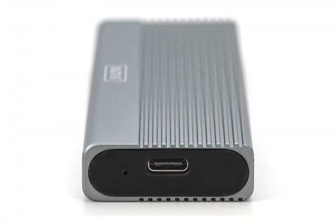 Obudowa USB 3.1 Typ C na dysk SSD M.2 NVMe 10 Gbps + SATA 6 Gbps aluminiowa, beznarzędziowa Obudowa USB 3.1 Typ C na dysk SSD M.2 NVMe 10 Gbps + SATA 6 Gbps aluminiowa, beznarzędziowa