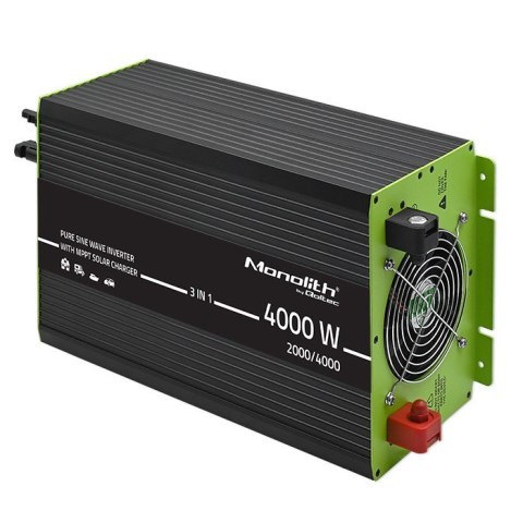 Przetwornica solarna 3w1 z funkcją ładowania AC | MPPT | UPS | ATS | 2000W | 4000W | 12V n 230V | Czysty Sinus