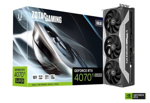 Karta graficzna GeFroce RTX 4070 Ti SUPER SOLID 16GB GDDR6X 256bit Karta graficzna GeFroce RTX 4070 Ti SUPER SOLID 16GB GDDR6X 256bit
