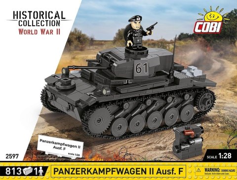 Klocki Czołg Panzerkampfwagen II 813 klocków Klocki Czołg Panzerkampfwagen II 813 klocków