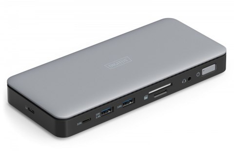 Stacja dokująca USB Typ C 11-portów 2x HDMI 1x DisplayPort 4K/60Hz DC-Jack 150W Stacja dokująca USB Typ C 11-portów 2x HDMI 1x DisplayPort 4K/60Hz DC-Jack 150W