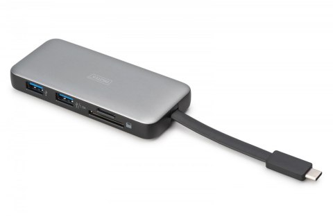Stacja dokująca podróżna USB Typ C 7-portów HDMI 4K/60Hz PD 3.0 Stacja dokująca podróżna USB Typ C 7-portów HDMI 4K/60Hz PD 3.0
