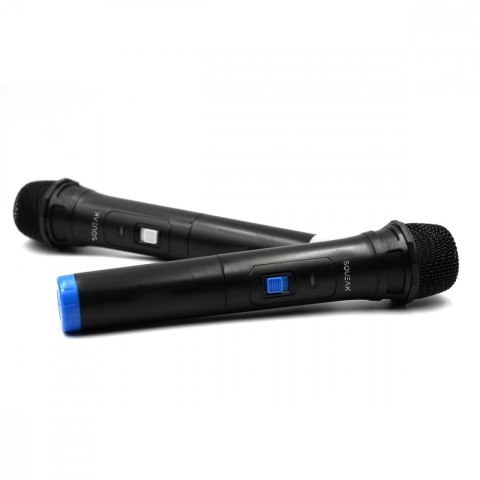 Zestaw mikrofonów do KARAOKE VocalDuo 2,4G 30 metrów zasięgu Zestaw mikrofonów do KARAOKE VocalDuo 2,4G 30 metrów zasięgu