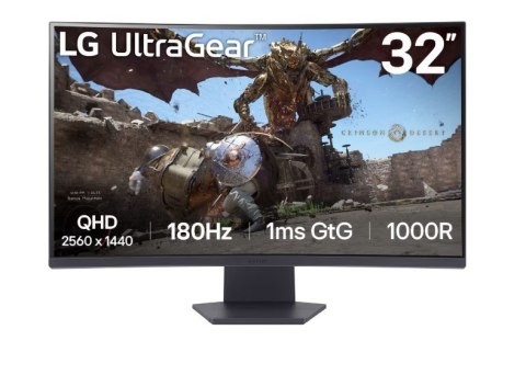 Monitor 32GS60QC-B 31.5 cala QHD 1000R Curved 180Hz Monitor 32GS60QC-B 31.5 cala QHD 1000R Curved 180Hz