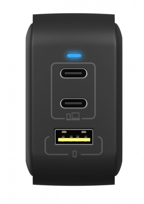 Ładowarka IB-PS1030-PD 65 WATT, 2x TYPE-C, 1x Type-A Ładowarka IB-PS1030-PD 65 WATT, 2x TYPE-C, 1x Type-A