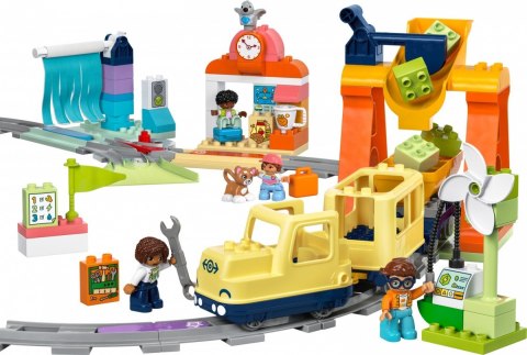 Klocki DUPLO 10428 Duży interaktywny pociąg miejski Klocki DUPLO 10428 Duży interaktywny pociąg miejski