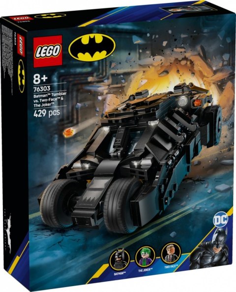 Klocki Super Heroes 76303 Tumbler Batmana kontra Dwie Twarze i Joker Klocki Super Heroes 76303 Tumbler Batmana kontra Dwie Twarze i Joker