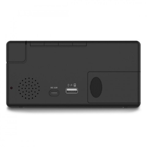 Budzik elektroniczny Ibiza Czarny Budzik elektroniczny Ibiza Czarny