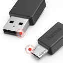 Kabel ładujący data micro UBS 1m Czarny