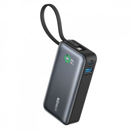Powerbank 545 NANO 30W 10000mAh z wbudowanym kablem USB-C, czarny
