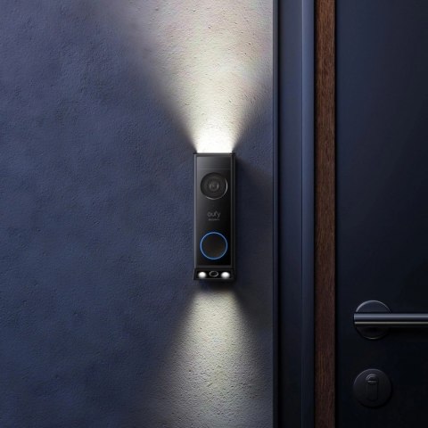 Dzwonek do drzwi video doorbell E340 czarny Dzwonek do drzwi video doorbell E340 czarny