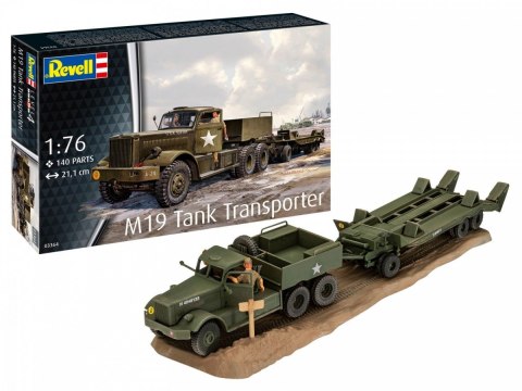 Model plastikowy Pojazd M19 Tank Transporter 1/72 Model plastikowy Pojazd M19 Tank Transporter 1/72