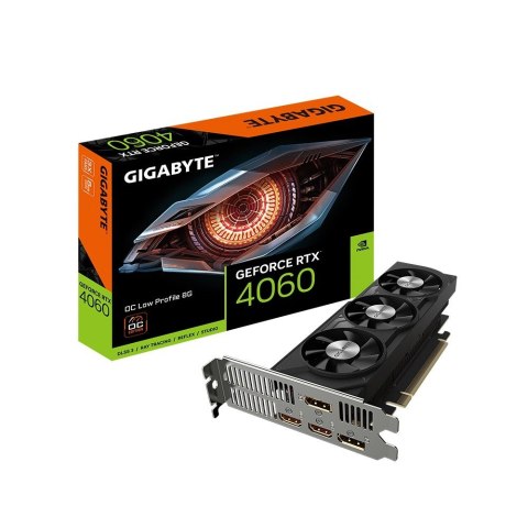 Karta graficzna GeForce RTX 4060 OC Low Profile 8G GDDR6 128bit 2HDMI/2DP Karta graficzna GeForce RTX 4060 OC Low Profile 8G GDDR6 128bit 2HDMI/2DP