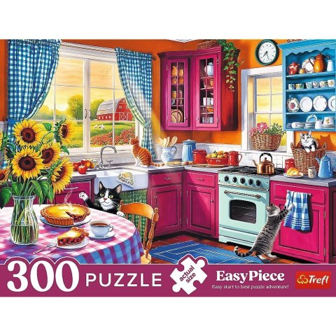 Puzzle 300 elementów EasyPiece Poranek w kuchni; dla seniora Puzzle 300 elementów EasyPiece Poranek w kuchni; dla seniora