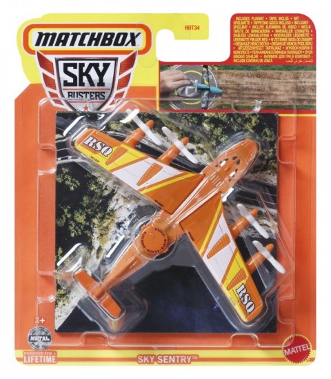 Samolot + Mata Matchbox Display 8 sztuk