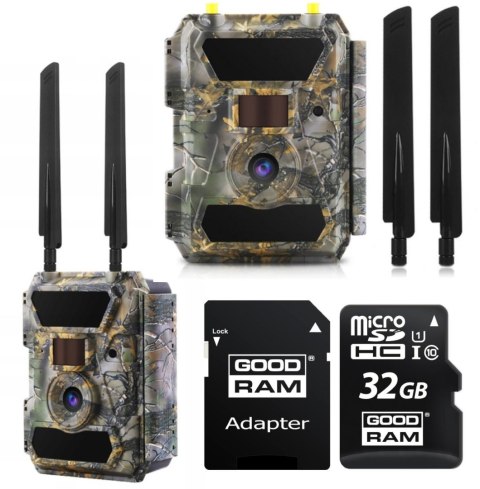 Kamera Leśna FOTOPUŁAPKA GPS 4.0CG + KARTA PAMIĘCI microSD GOODRAM UHS1 CL10 32GB Kamera Leśna FOTOPUŁAPKA GPS 4.0CG + KARTA PAMIĘCI microSD GOODRAM UHS1 CL10 32GB