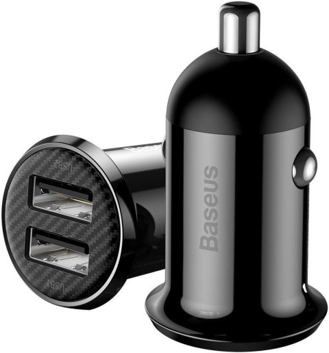ŁADOWARKA SAMOCHODOWA Baseus Grain Pro CCALLP-01 24W 4.8A 2x USB-A ŁADOWARKA SAMOCHODOWA Baseus Grain Pro CCALLP-01 24W 4.8A 2x USB-A