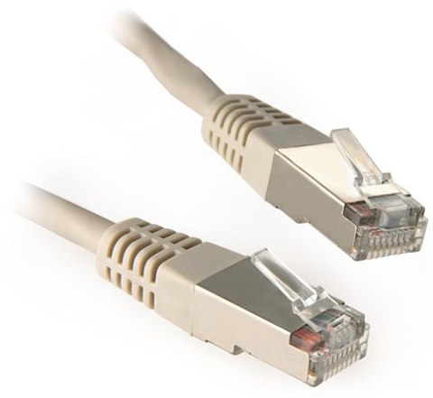 PATCHCORD KAT5E FTP 1M SZARY PATCHCORD KAT5E FTP 1M SZARY