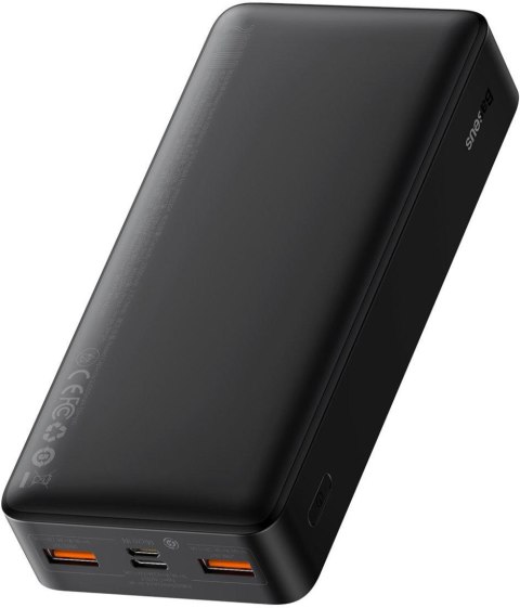 Powerbank Baseus Bipow Digital Display PPBD050501 20000mAh 20W PD QC 3.0 2x USB-A 1x USB-C + KABEL Powerbank Baseus Bipow Digital Display PPBD050501 20000mAh 20W PD QC 3.0 2x USB-A 1x USB-C + KABEL